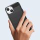 13. Carbon Case für iPhone 14 Plus flexible Gel-Rückseite blau