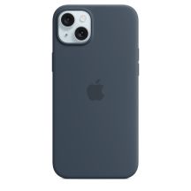 Apple Silikonhülle mit MagSafe, Sturmblau, für Apple iPhone 15 Plus, MT123ZM/A