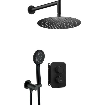 Unterputz-Duschset mit Thermostat-Box
