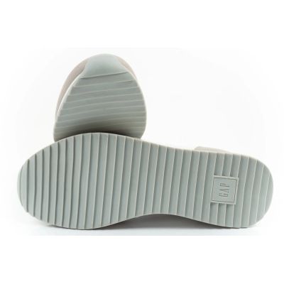 9. Gap Damen-Sportschuhe Nashville Arch Logo Sneaker, modisch und bequem, weiß-beige