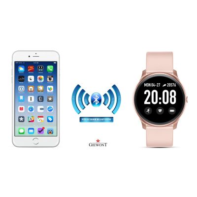 12. Smartwatch GIEWONT GW100-5 Pink