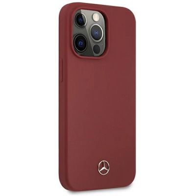 4. Mercedes Silicone Line Case für iPhone 13 Pro Max - Rot