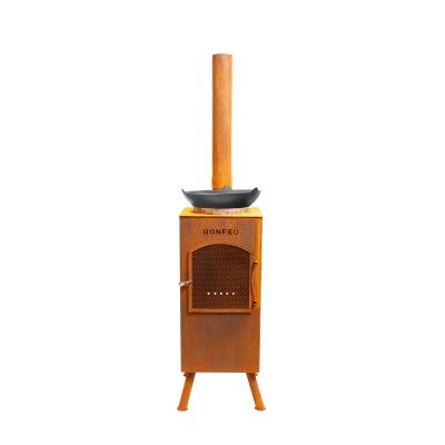 35. BonFeu BonCarré Gartenkamin rostig 3503R