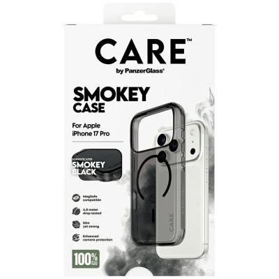 5. CARE by PanzerGlass Flagship Urban Explorer Case mit schwarzem MagSafe für iPhone 17 Pro - Schwarz