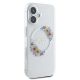 4. Guess IML Blumenkranz MagSafe Hülle für iPhone 16 Plus – Transparent