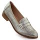 4. Damen-Loafer mit Lochmuster, Metallic-Gold, Potocki 12581