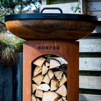 33. BONFEU GARTENFEUERSTELLE BONBIZA OFFEN SCHWARZ
