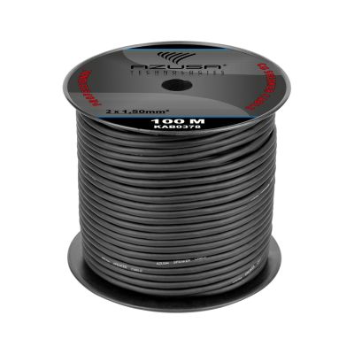 AZUSA 1,5 mm Rundlautsprecherkabel + Baumwolle