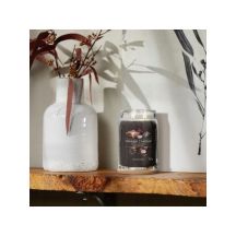 Große Kerze BLACK COCONUT YANKEE