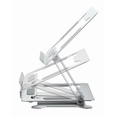 15. GEMBIRD Faltbarer Notizbuchständer 15,6" Silber