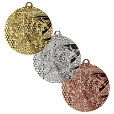 5. Goldmedaille Leichtathletik – Stahlmedaille