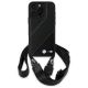 2. BMW M Edition Carbon Stripe & Strap Hülle für iPhone 16 Pro Max – Schwarz