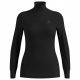 2. Odlo BL TOP Rollkragen langarm ACTIVE WARM ECO Damen T-Shirt Größe M Schwarz