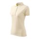 Damen-Piqué-Poloshirt (Mandel)