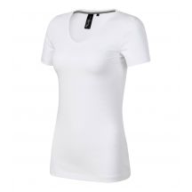 Malfini Action V-Ausschnitt T-Shirt W MLI-70100 weiß