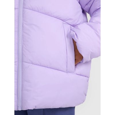 5. Mädchen-Steppjacke mit synthetischer Daunenfüllung 4F 4FJRAW25TDJAF0825-52S