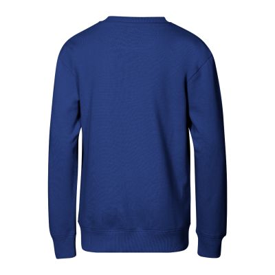 4. Kinder-Sweatshirt mit Rundhalsausschnitt (kornblumenblau)