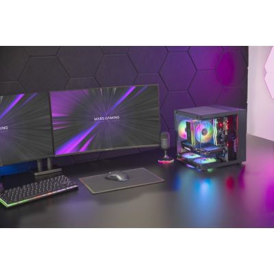 10. TACENS MARS MC-CUBE 1xARGB USB-C mATX- Gehäuse