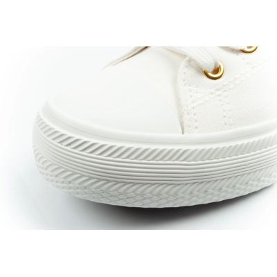 6. Lee Cooper Damen-Sportschuhe, modische weiße Slip-On-Sneaker