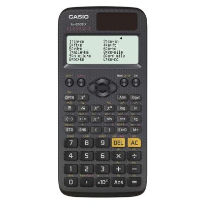 CASIO FX-85CEX Wissenschaftlicher Taschenrechner, Büro, Schule, 379 Funktionen, 77 x 166 mm, Schwarz