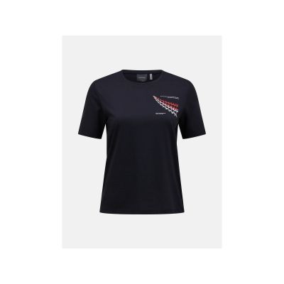 PEAK PERFORMANCE W Explore Grafik-T-Shirt Beige