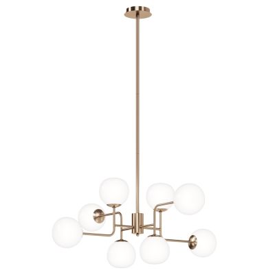 2. Maytoni MOD221-PL-08-G Deckenleuchte E14