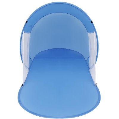 35. SELBSTAUFSTELLENDES STRANDZELT 190X80X90/70CM BLAU ENERO CAMP