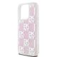 6. DKNY Liquid Glitter Multilogo iPhone 15 Pro Hülle – Pink