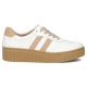3. Weiße Damen-Plateauschuhe aus Wildleder, Modell Filippo DP6776