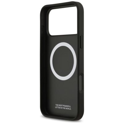 7. BMW M Kevlar Lines & Logo MagSafe Case für iPhone 17 Pro Max – Schwarz
