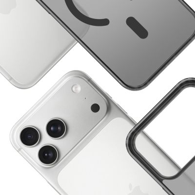 3. 3mk Frosty MagCase für iPhone 17 Pro Max - Schwarz