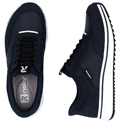 3. Marineblaue Damen-Pumps mit hohem Absatz Rieker L5850-14