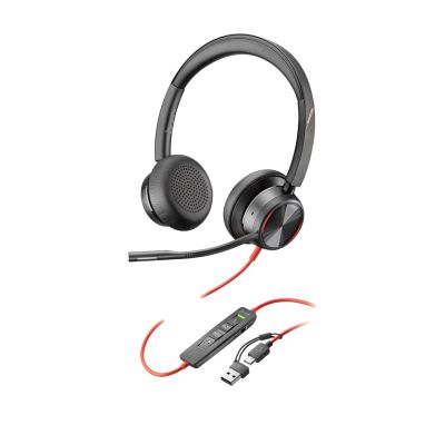 8. HP Poly Blackwire 8225 USB-C/A kabelgebundene Kopfhörer