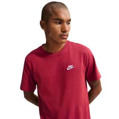 3. Nike Club Tee Herren-T-Shirt Rot AR4997 613