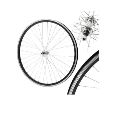 26'' Vorderrad, konisch, schwarz/silber