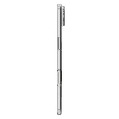 4. Spigen Liquid Crystal MagSafe Case für iPhone 17 Air - Klar und Weiß