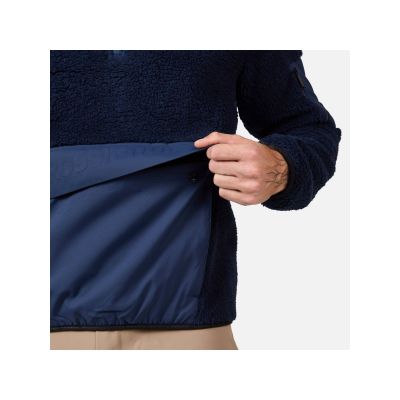 6. Rossignol Fleece Anorak Fleecejacke marineblau