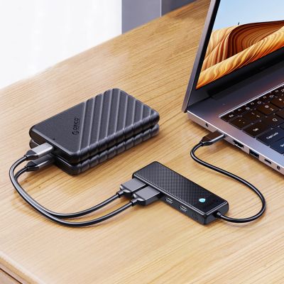 4. Orico PAPW4A-C3 USB-A Hub Dockingstation 4x USB-A 3.0 - Schwarz