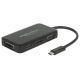 DeLOCK 63929 USB 2.0 Typ-C Dockingstation Schwarz