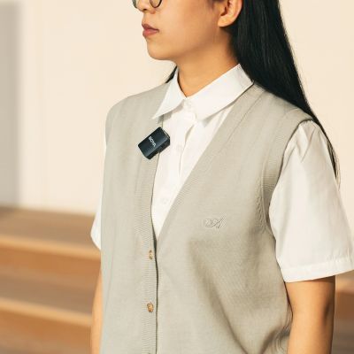 11. BOYA BOYAMIC 2-02 Drahtloses Lavalier-Mikrofon 2,4 GHz - Schwarz