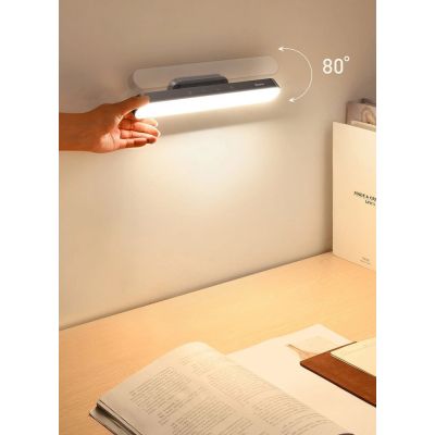 16. Baseus Magnetische LED-Nachttischlampe Unterschranklampe für Zuhause, Küche, Zimmer, Grau (DGXC-C0G)