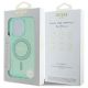 8. Guess IML Strassstein-MagSafe-Hülle für iPhone 16 Pro Max – Grün