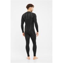 Herrenunterwäsche VIKING Eiger 2.0 Pants Bamboo schwarz-grau