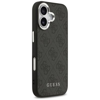 4. Guess 4G Classic Logo MagSafe Hülle für iPhone 17 - Schwarz