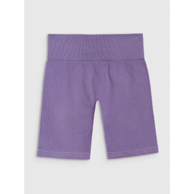 7. Nahtlose Radsport-Trainingsleggings für Damen 4F 4FWAW25TFSTF050-53S