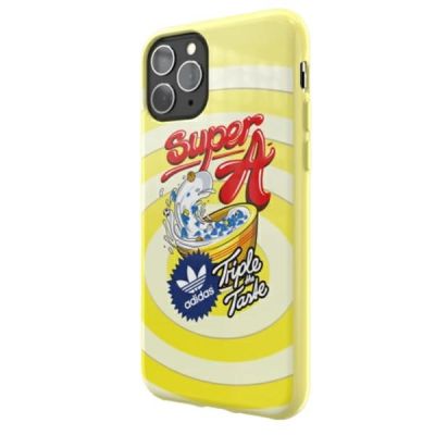 3. Adidas Moulded Case BODEGA iPhone 11 Pro yellow/żółty 36343