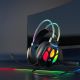 7. Wozinsky WSG-1118 Kabelgebundenes Gaming-Headset mit Mikrofon und RGB-Hintergrundbeleuchtung – Schwarz