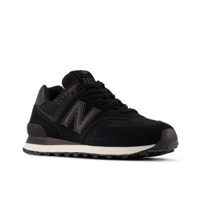 4. New Balance WL574 Lifestyle-Sneaker für Damen in Schwarz (WL574PSS)