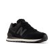 4. New Balance WL574 Lifestyle-Sneaker für Damen in Schwarz (WL574PSS)