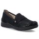 Bequeme schwarze Damenmokassins von Rieker, Modell 48968-00